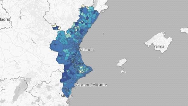 Restricciones en Valencia: mapa y listado de los últimos rebrotes de coronavirus por municipios y origen