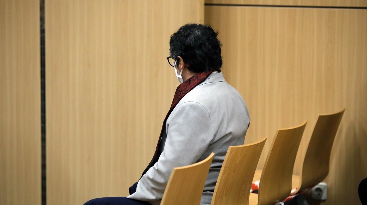 Imagen del acusado en el juicio celebrado entre febrero y marzo en la Audiencia de Valencia