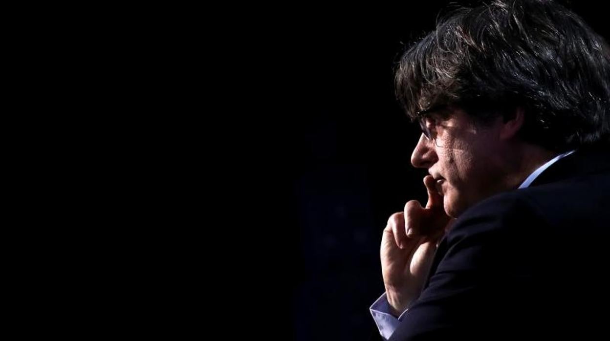 Puigdemont, fotografiado en Bruselas