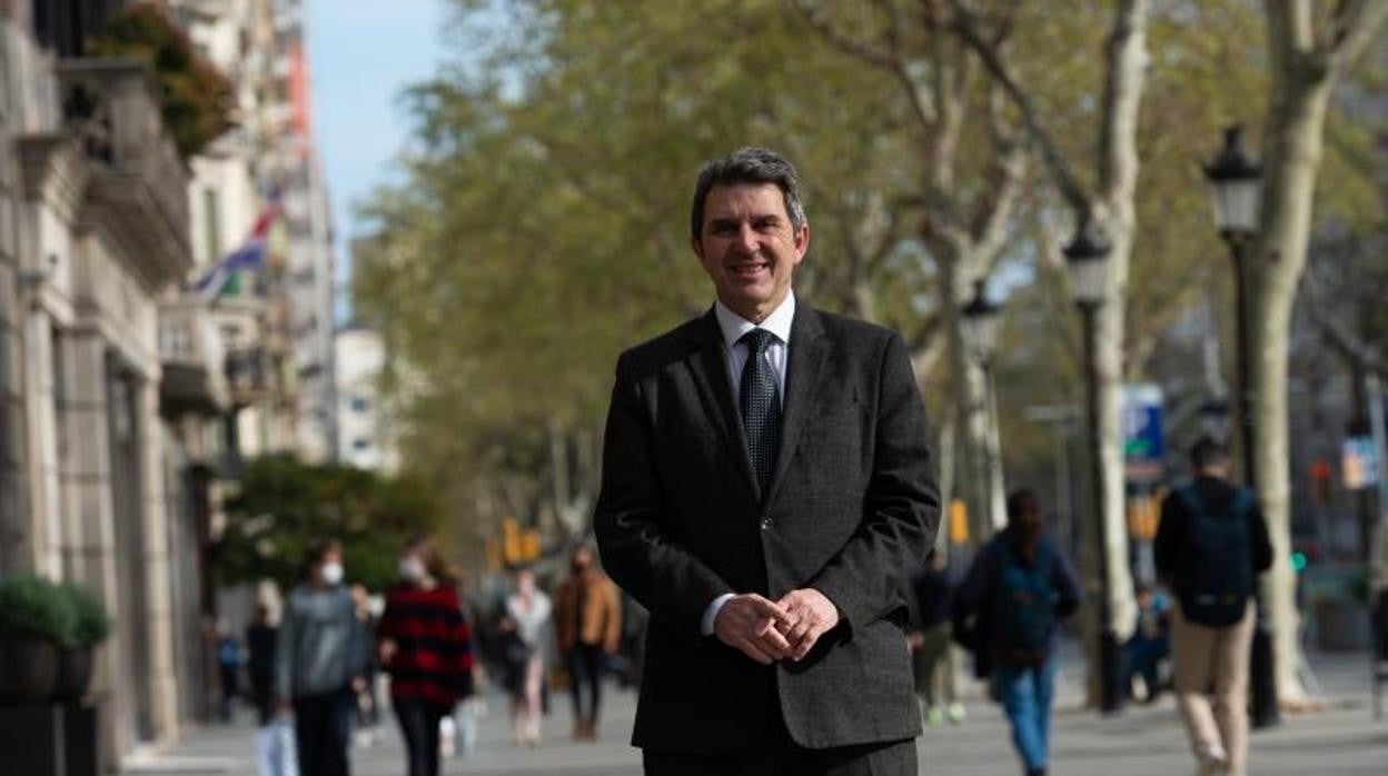 José Domingo, fotografiado esta semana en Barcelona