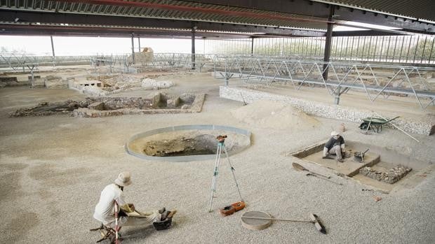 Actos en las redes sociales para conmemorar los 25 años de la Villa Romana La Olmeda como Bien de Interés Cultural