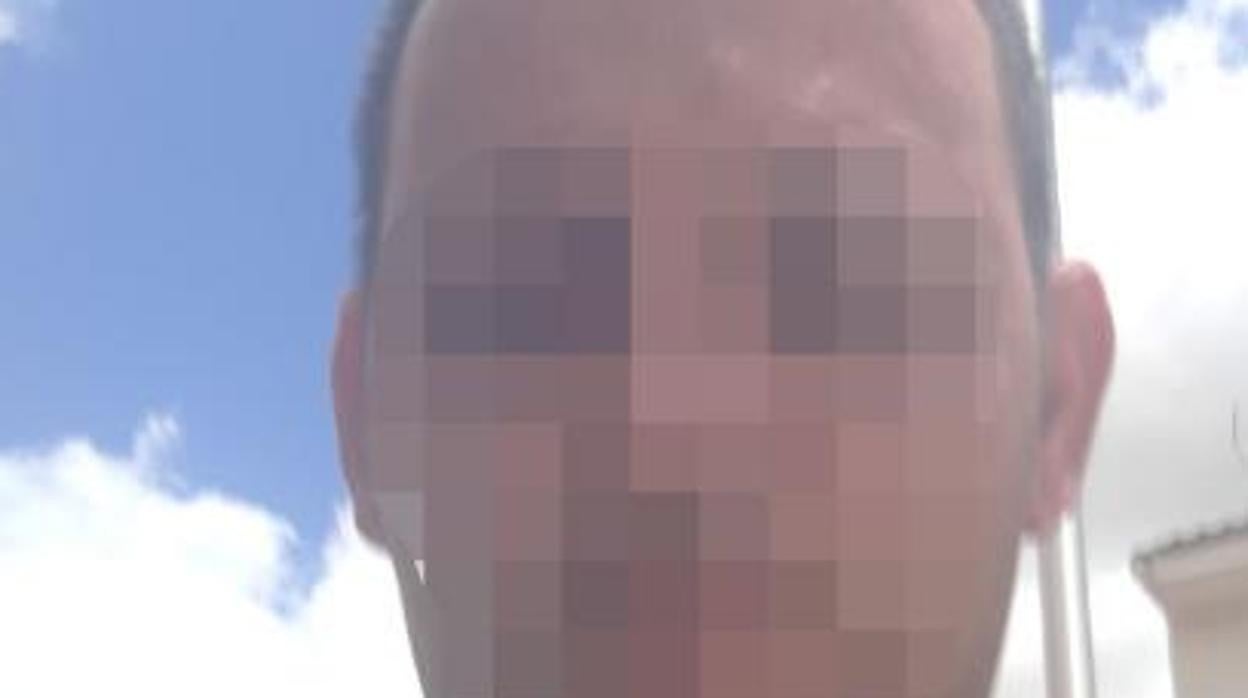 El presunto delincuente