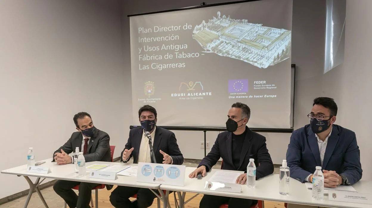Presentación del proyecto de recuperación de la antigua Fábrica de Tabacos de Alicante