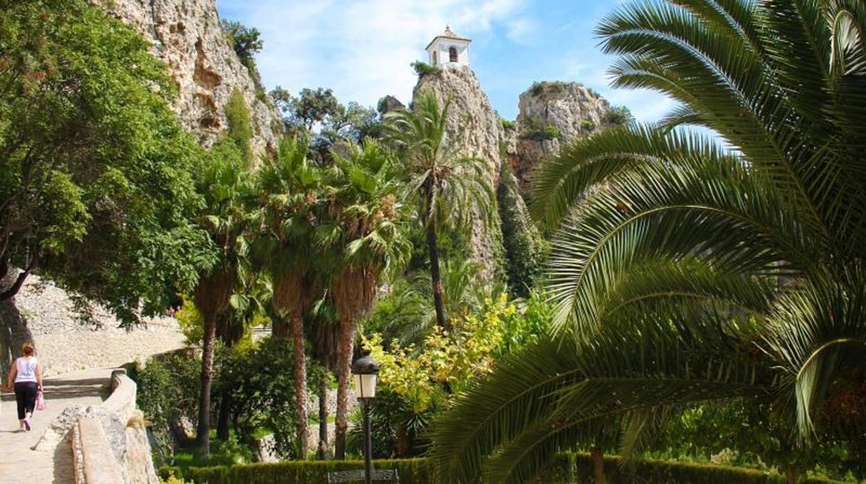 Castell de Guadalest, en Alicante, uno de los municipios turísticos más visitados de España