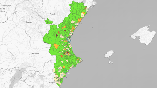 Desescalada de las restricciones en Valencia: estos son los últimos rebrotes por municipios y origen