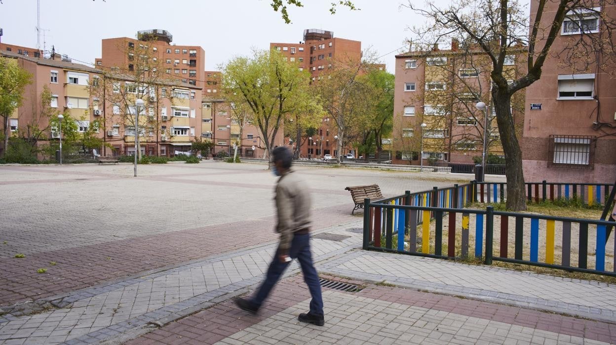 Entorno de las calles de Alberique y Repujado, en San Blas, que será remodelado