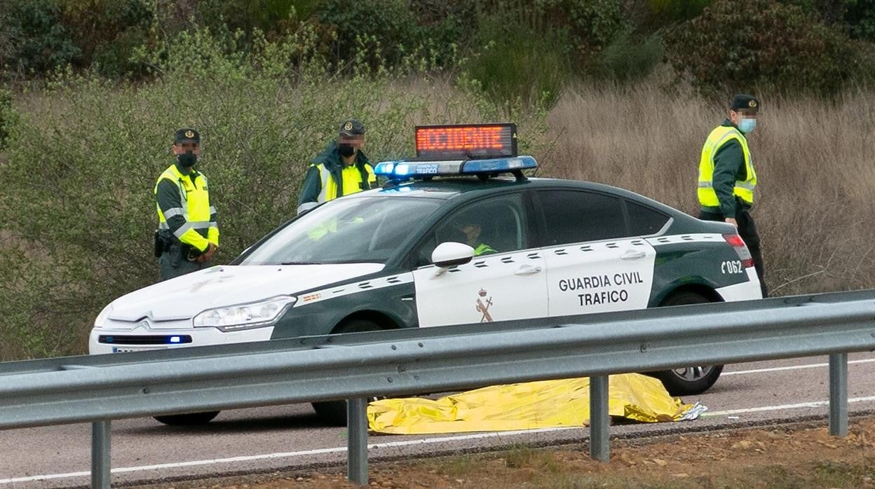 Imagen tras el accidente