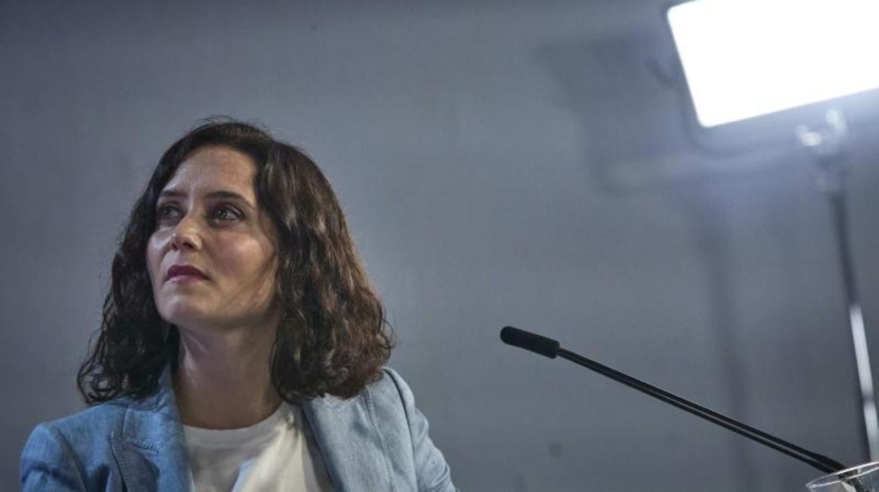 Isabel Díaz Ayuso, presidenta madrileña y candidata por el PP