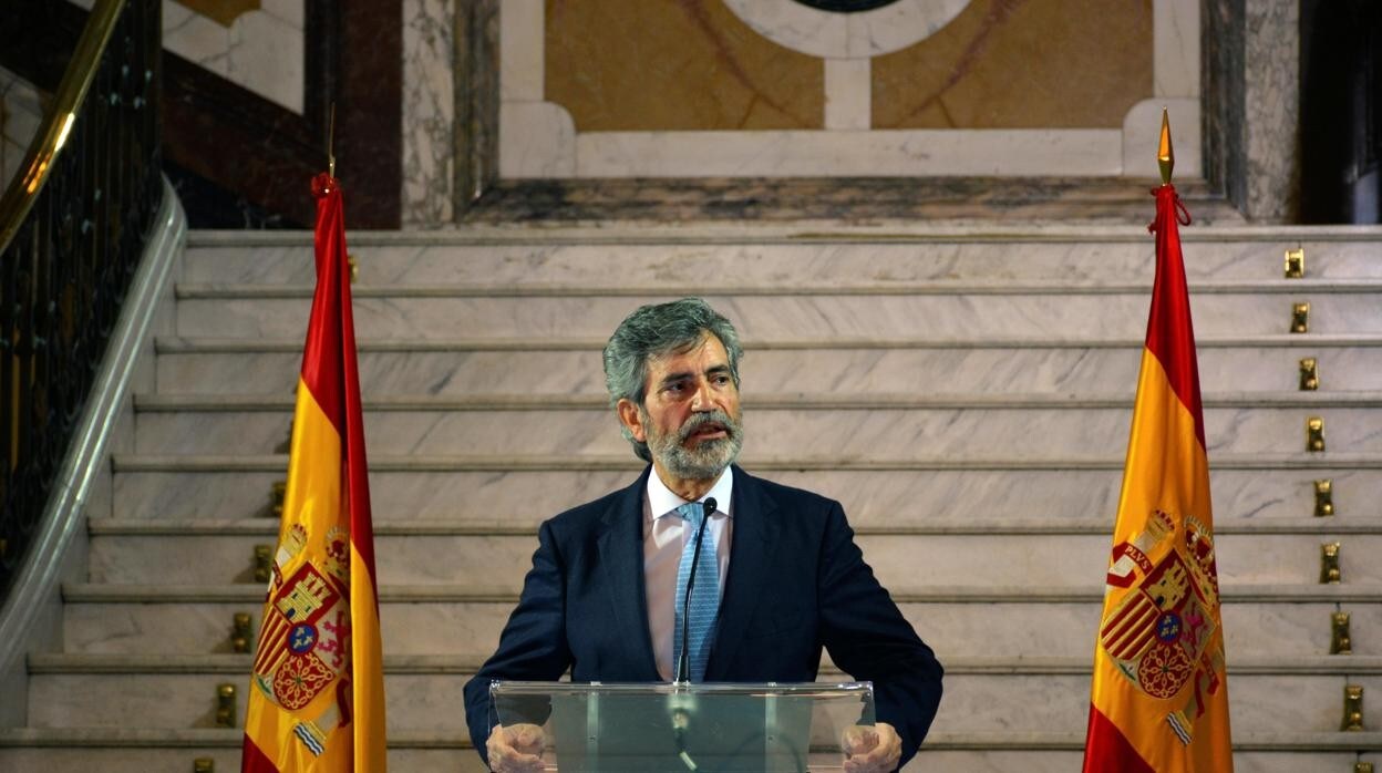 Carlos Lesmes, presidente del TS Y CGPJ