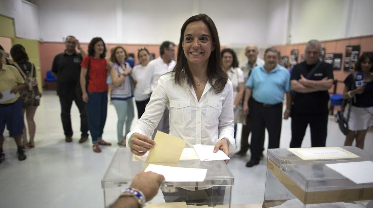 La alcaldesa de Getafe, Sara Hernández, en una imagen de archivo