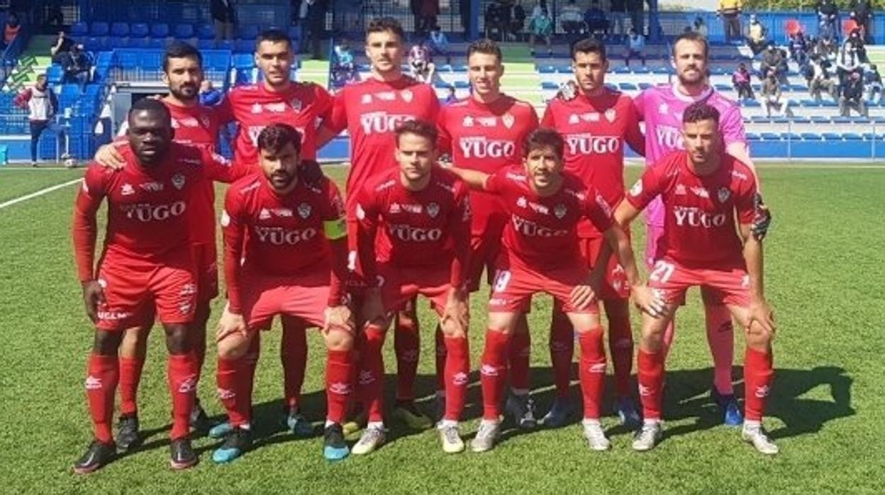 Once inicial del Socuéllamos en Getafe