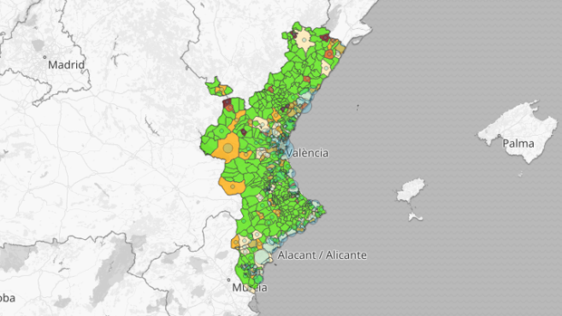 Estos son los últimos rebrotes de coronavirus en la Comunidad Valenciana y la situación en las residencias