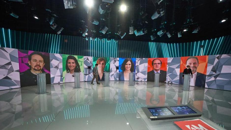Vea los momentos más destacados del debate de Telemadrid
