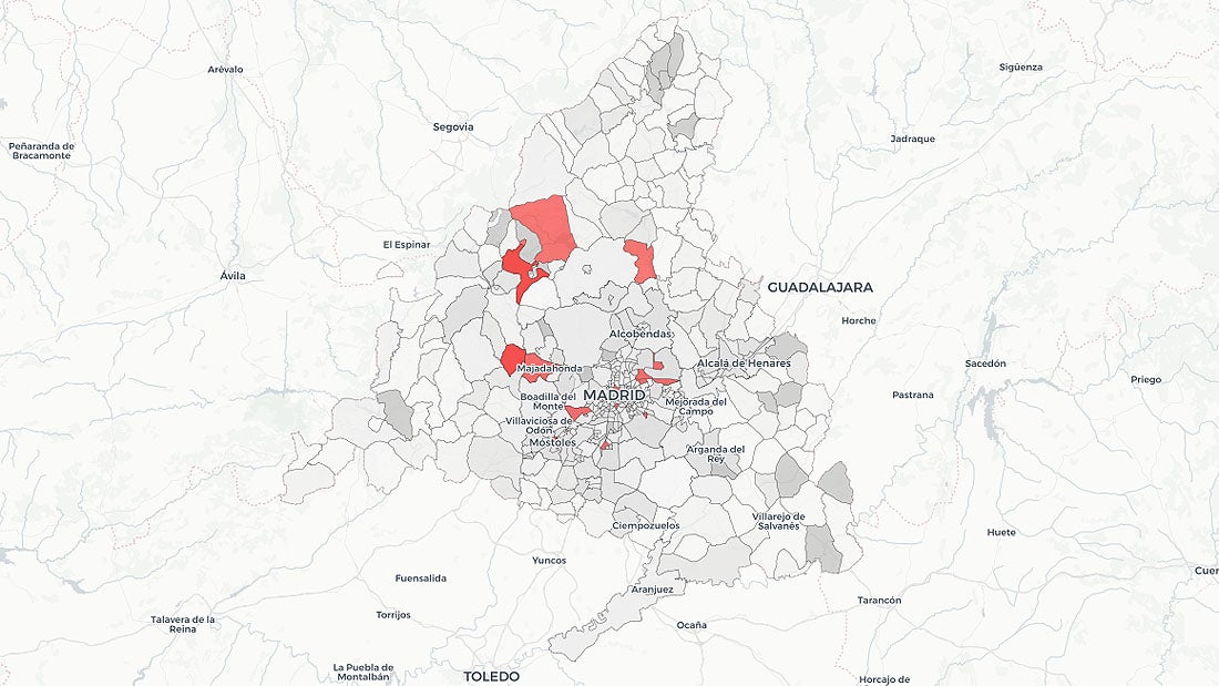 Confinamiento Madrid | Se cierran tres nuevas zonas básicas y un municipio pero se abren cuatro y una localidad