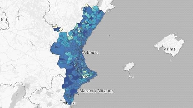 Listado de los nuevos rebrotes de coronavirus y situación de las residencias en la Comunidad Valenciana