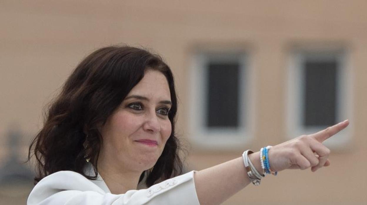 Isabel Díaz Ayuso, candidata del PP a revalidar la Presidencia de la Comunidad de Madrid