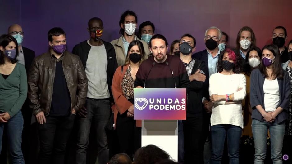 Pablo Iglesias dimite: «Cuando uno deja de ser útil, tiene que saber retirarse»