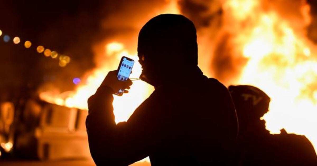 Protestas a favor de Hasel en Barcelona