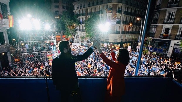 Casado: «Hoy Madrid ha hecho una moción de censura al sanchismo»