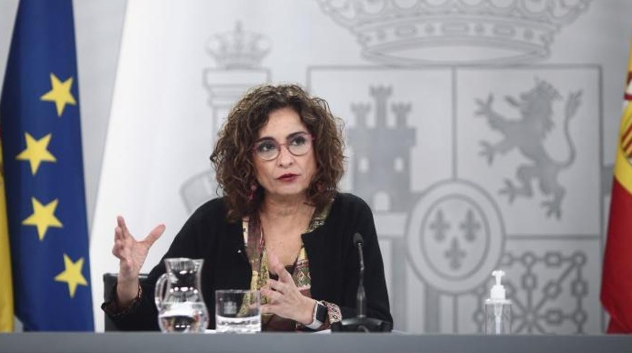 La ministra de Hacienda, María Jesús Montero