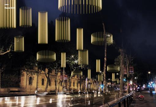 Nuevo diseño de luces presentado para la Gran Vía