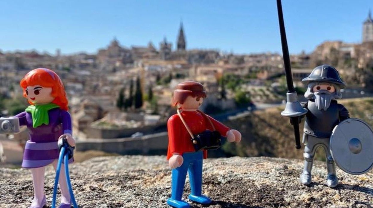 Panorámica de Toledo desde el paraje del Valle