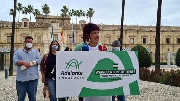 Teresa Rodríguez presenta su cuarto partido en cuatro años: el nuevo Adelante Andalucía