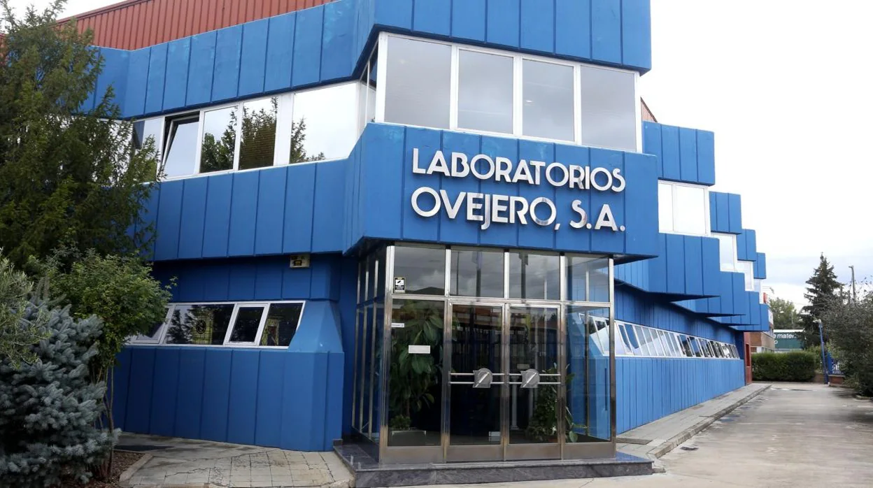 Imagen de la fachada de los Laboratios Ovejero S.A.