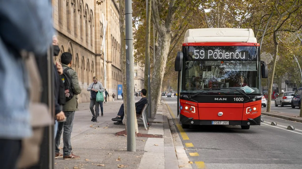Servicio de autobús en Barcelona