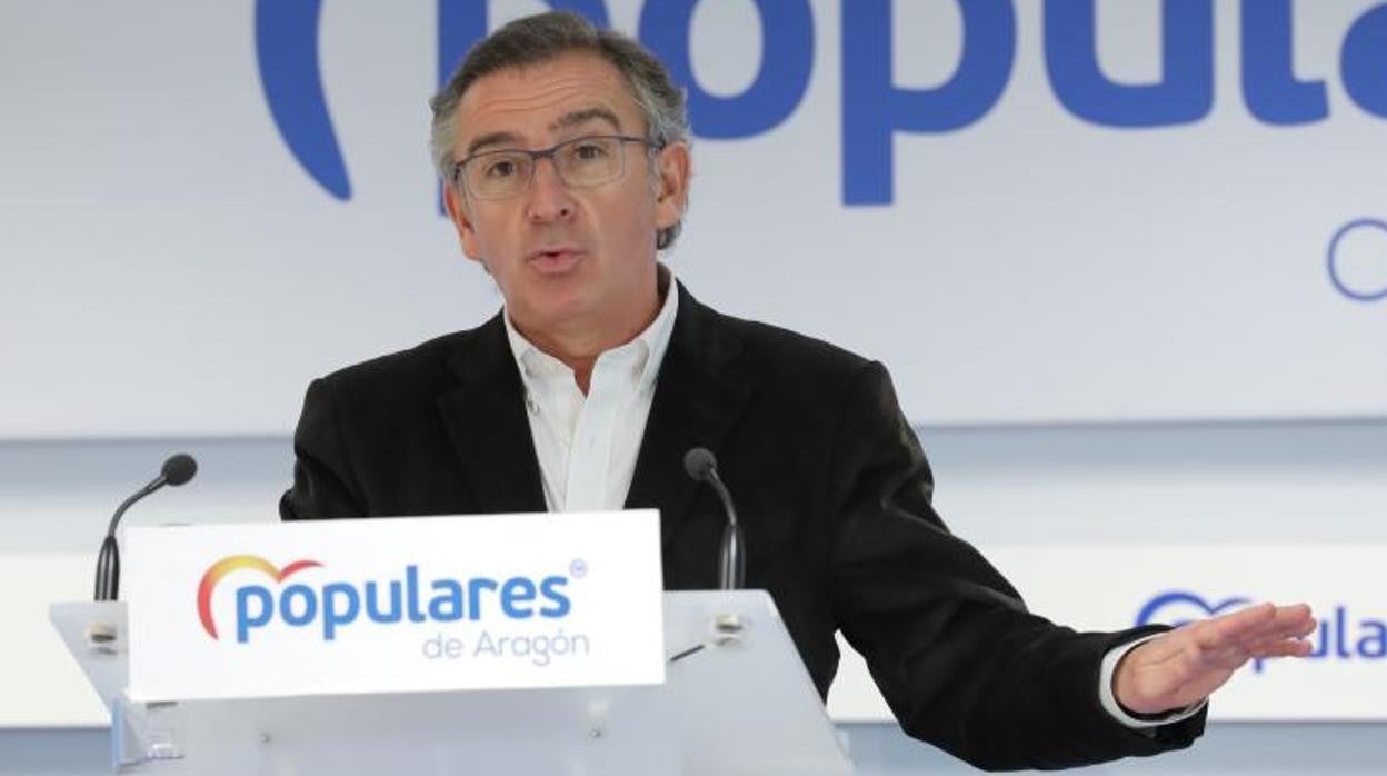 Luis María Beamonte, presidente del PP aragonés