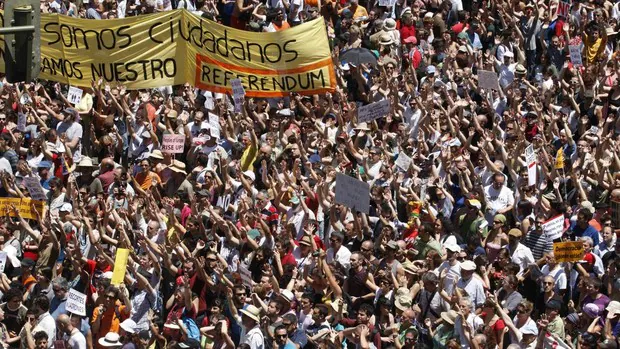 El movimiento que quiso cambiar España sucumbe al no cumplir sus expectativas