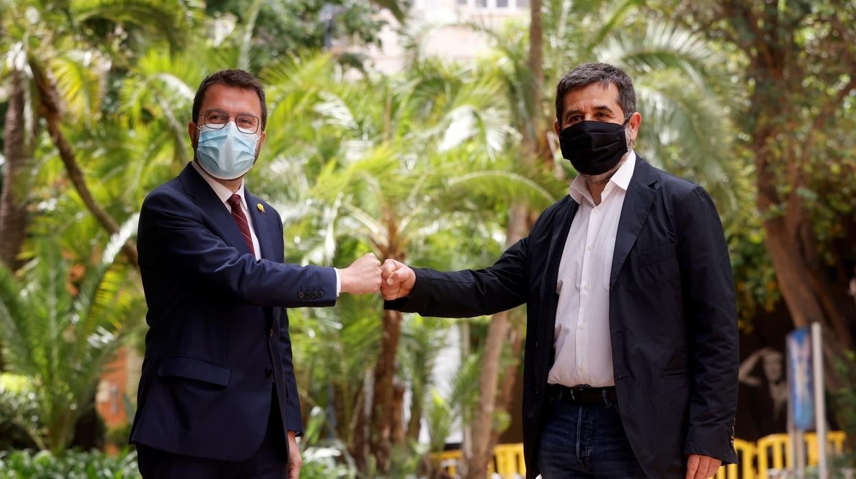 Pere Arangónez y Jordi Sánchez