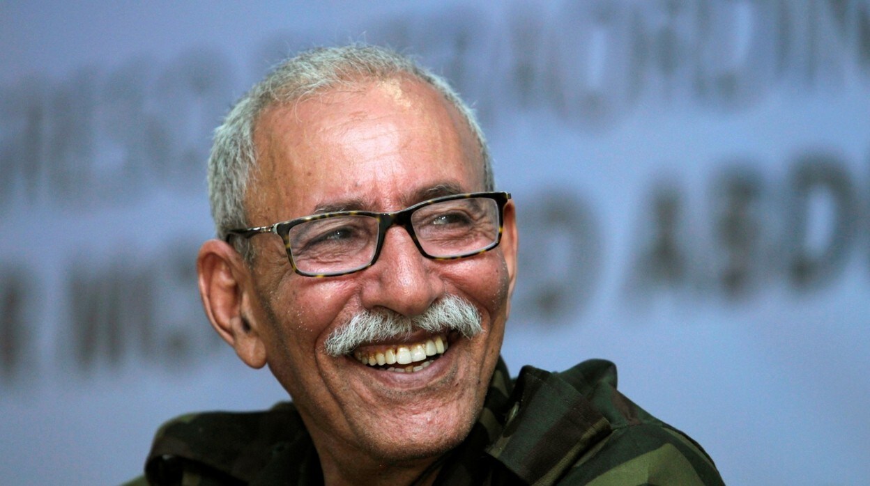 El líder del Frente Polisario Brahim Gali