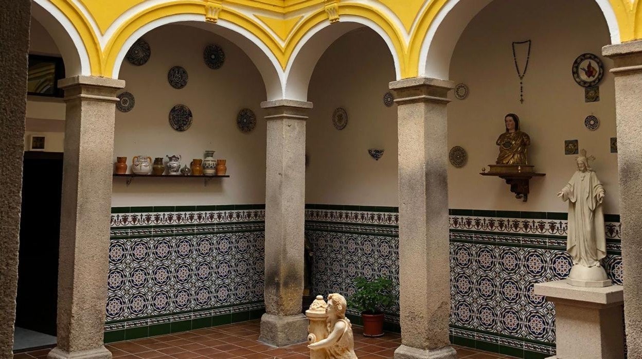 Uno de los patios que se podrá ver durante la visita