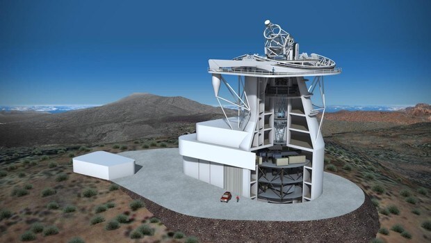 El primer telescopio solar de Europa se instalará en La Palma