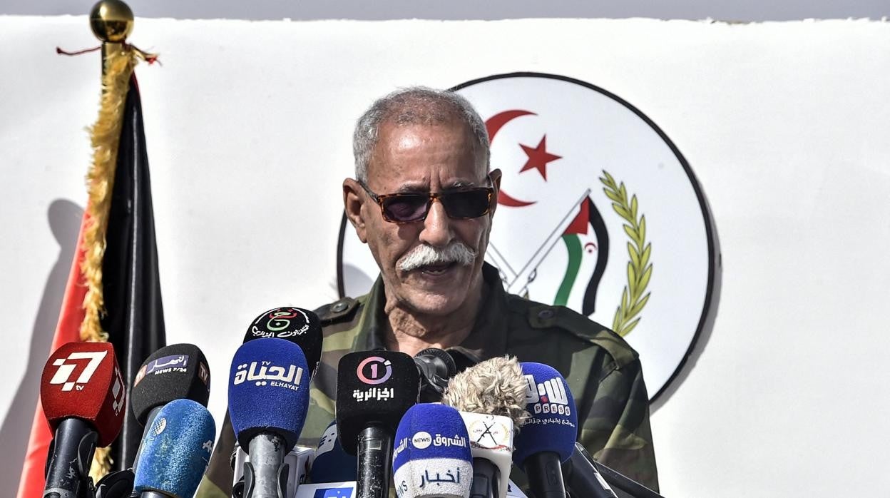 El líder del Frente Polisario, Brahim Ghali