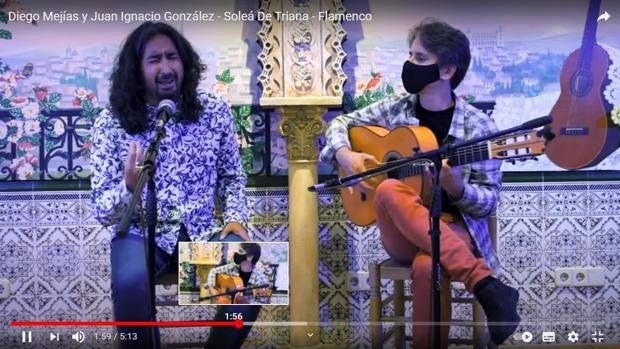 El cantaor toledano Diego Mejías estrena canal de Youtube