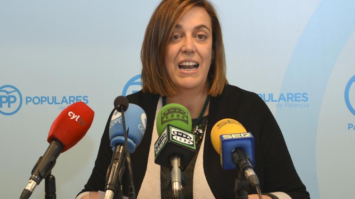 La presidenta del Partido Popular de Palencia, Dolores Armisén