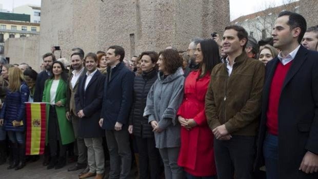 PP, Vox y Ciudadanos participarán en la manifestación contra los indultos en la Plaza de Colón