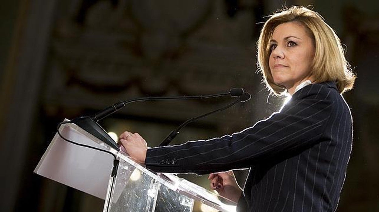 La ex secretaria general del PP María Dolores de Cospedal