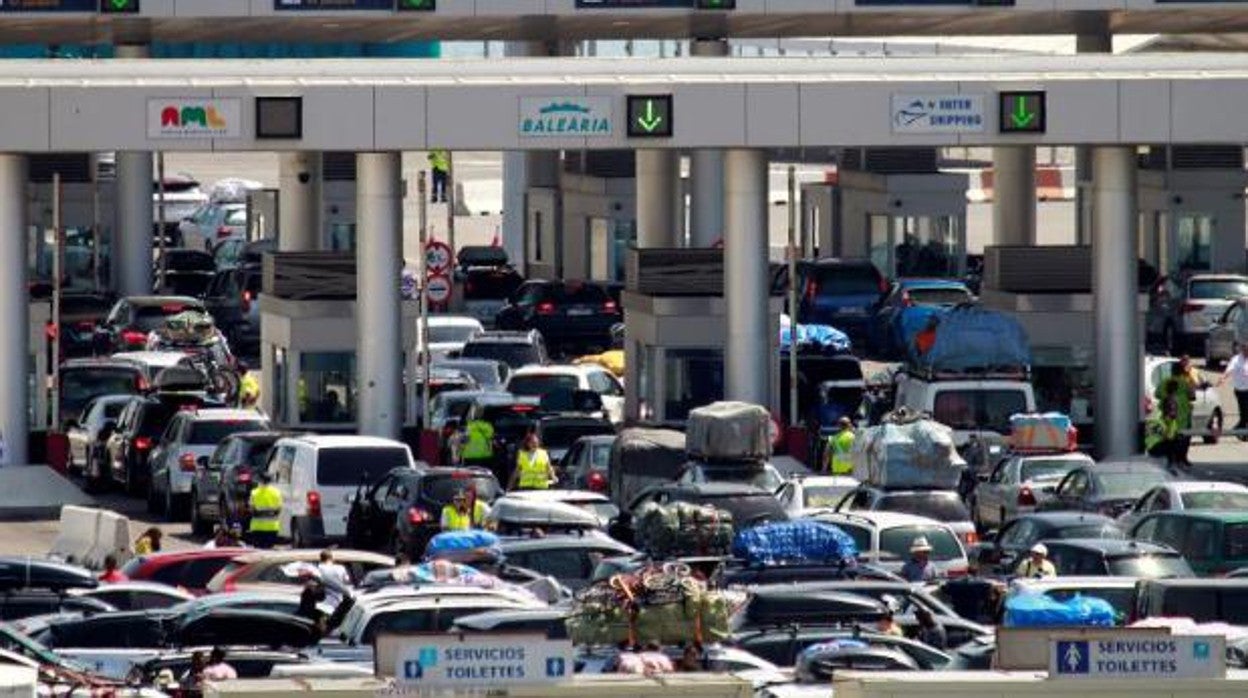 La operación 'Paso del Estrecho', en una imagen de archivo