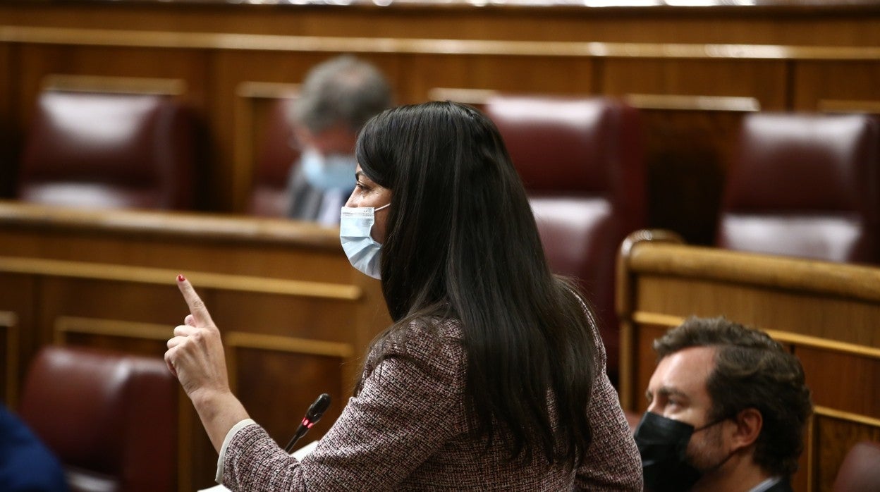 La portavoz adjunta y secretaria general del Grupo Parlamentario Vox, en el Congreso