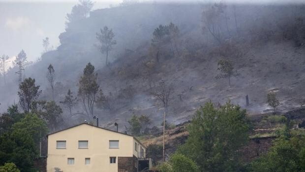 Extinguidos los incendios que arrasaron casi 540 hectáreas desde el fin de semana en Galicia