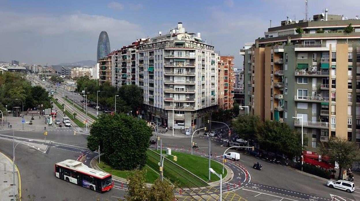 Una calle de Barcelona