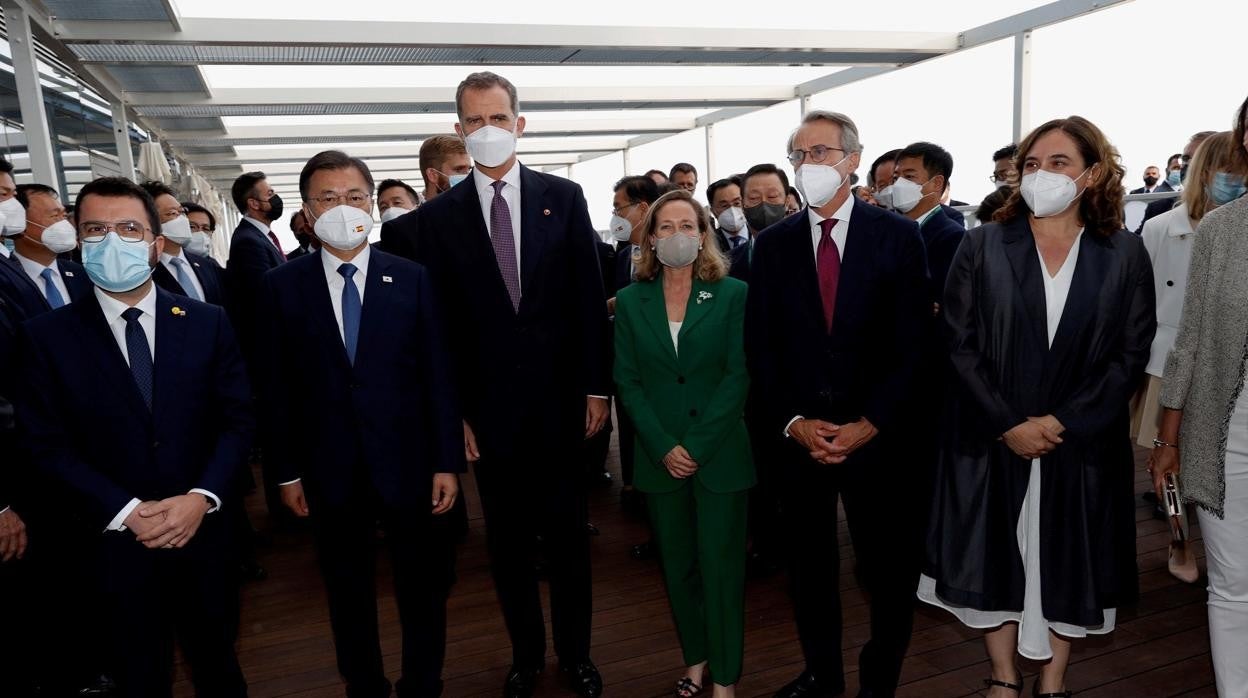 Los empresarios fuerzan un saludo mínimo de Aragonès con Felipe VI