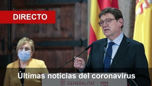 Coronavirus Valencia directo: Ximo Puig proclama que «ha llegado la hora» de que la mascarilla deje de ser obligatoria