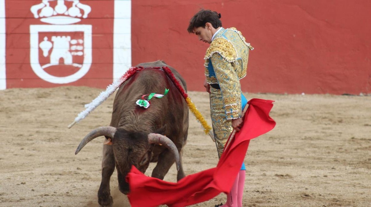 Sergio Céspedes con ‘Bobito’, para el que se pidió el indulto