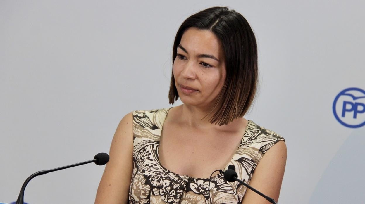 Claudia Alonso, en rueda de Prensa