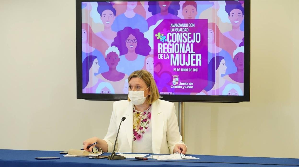 Isabel Blanco, consejera de Familia e Igualdad de Oportunidades.