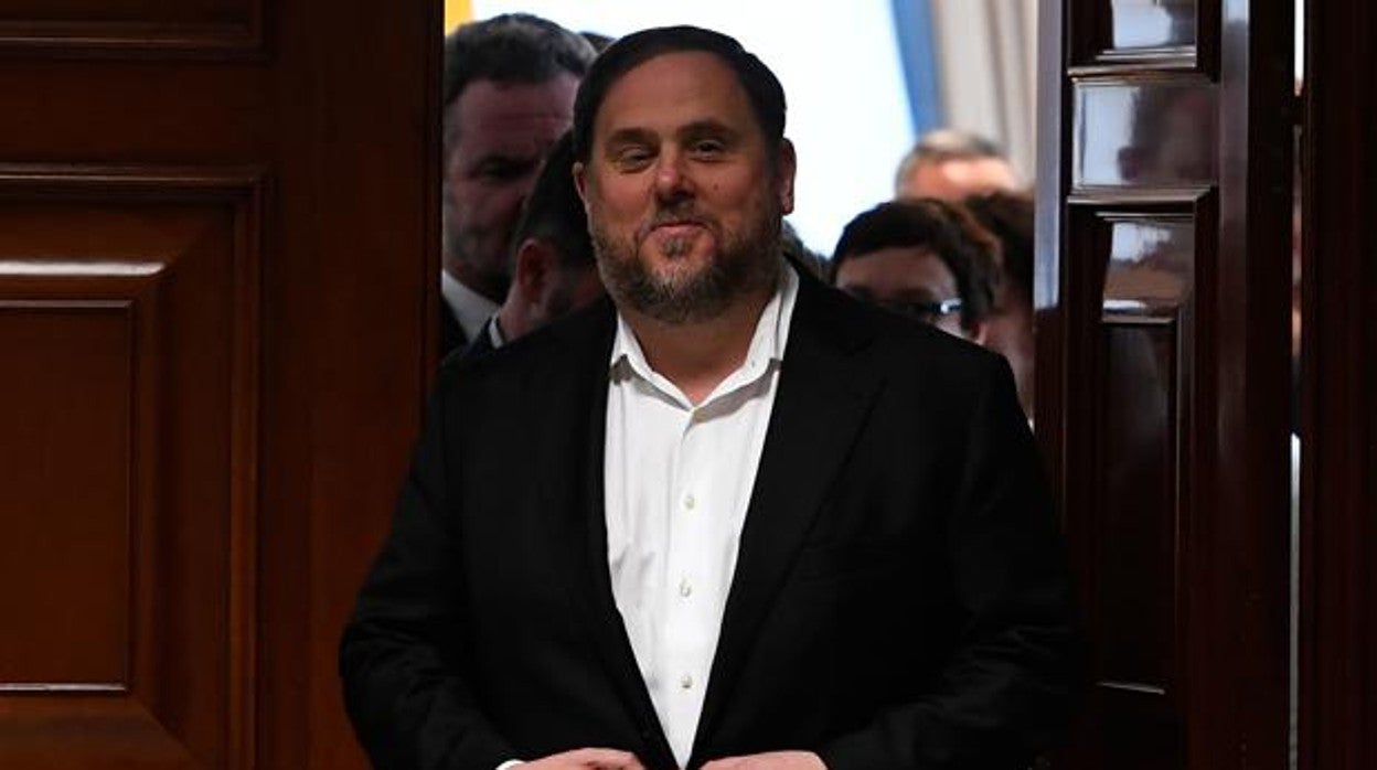 El exvicepresidente de la Generalitat Oriol Junqueras, condenado a 13 años